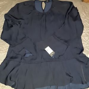 Target xl black blouse